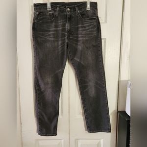 Levi's 502 Premium Denim Gray Straight W32 L30